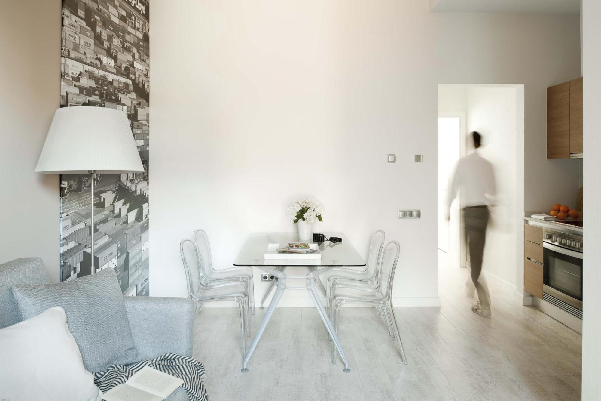 Apartamento de 1 dormitorio con balcón